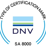 SA8000:2014 Standard (CERT. No. 136679-2013-ASA-ITA-SAAS)Social Accountability Management System
